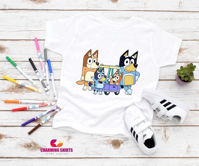 Детски тениски/бодита с Bluey and Bingo