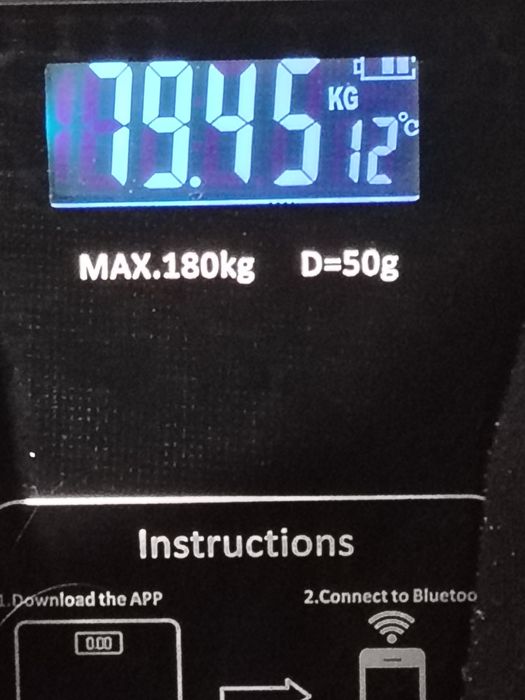 Интелигентен кантар за баня с приложение за телефон