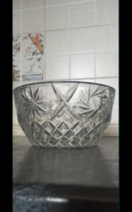 Ваза за 2500 Конфетница хрустальная, для конфет, орехов и.т.д