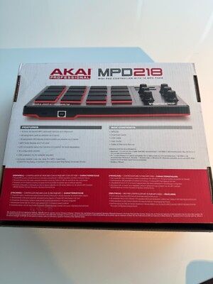 Akai mpd 28, миди контроллер