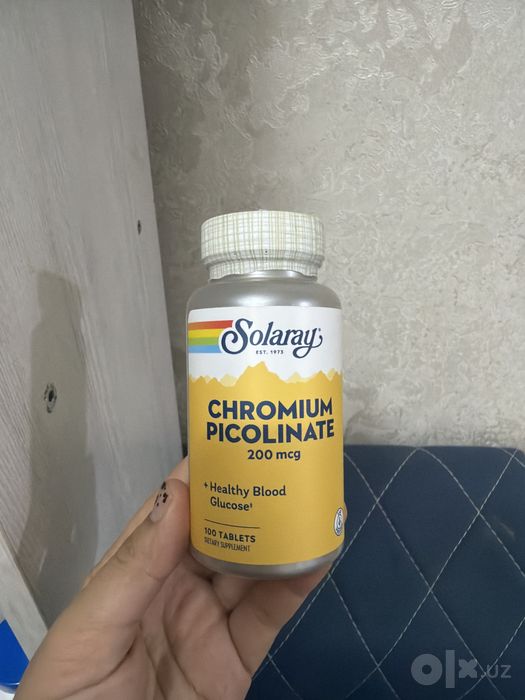 Solgar chromium picolinate / Solaray chromium picolinate / Xrom pikoli