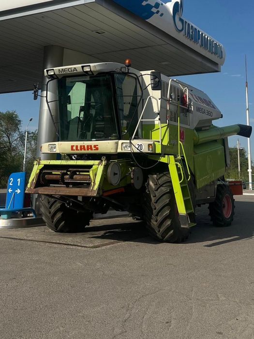 Услуги комбайна Claas Mega 360
