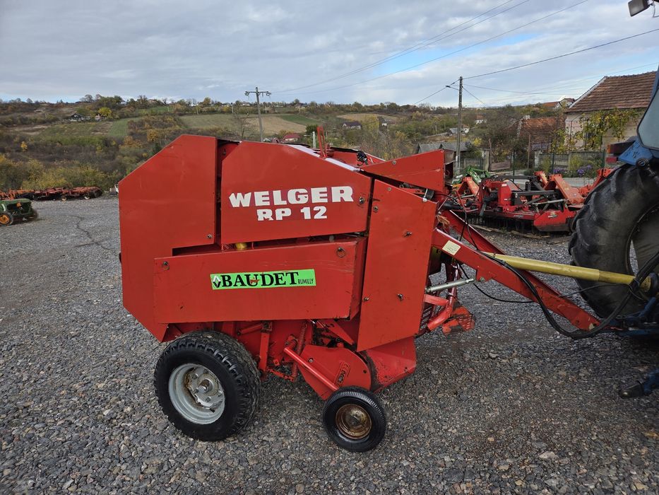 Presa Welger RP 12   120/120cm   Plasa-Ața