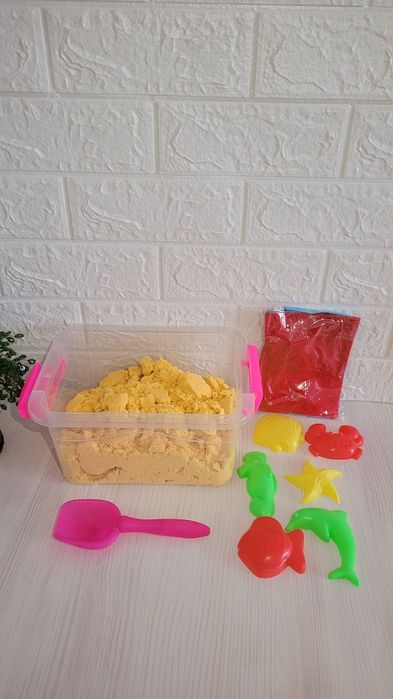 Кинетический песок.