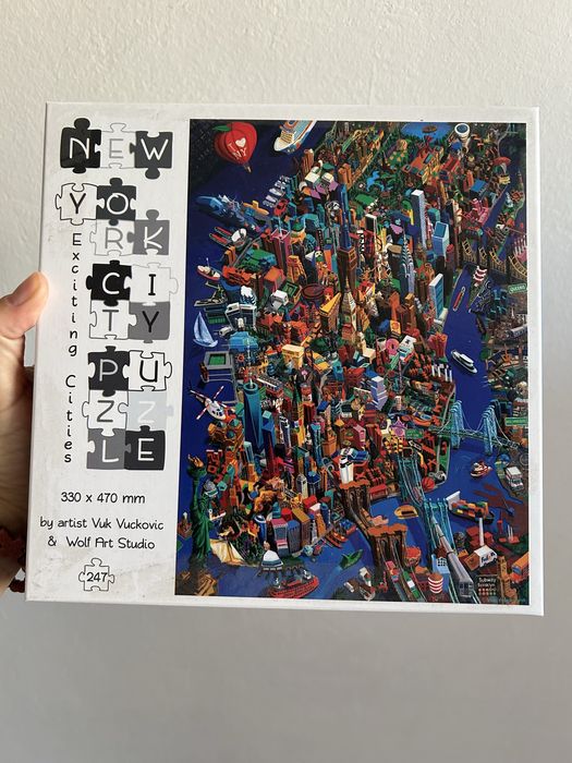 Puzzle New York City – Exciting Cities by Vuk Vučković (247 piese)