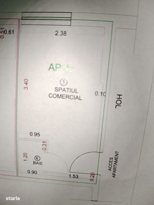 Spatiu Comercial B-dul Revolutiei 300 euro