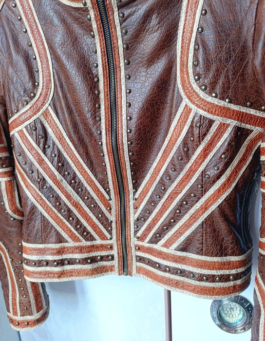 Уникално кожено яке от телешка кожа