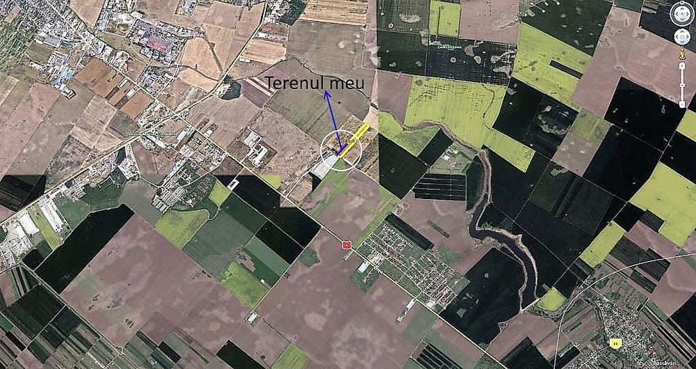 Teren extravilan în Popești-Leordeni