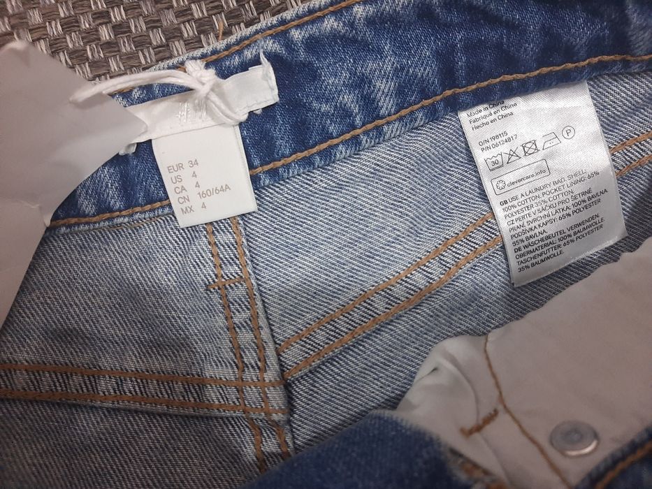 Новые джинсовые шорты hm