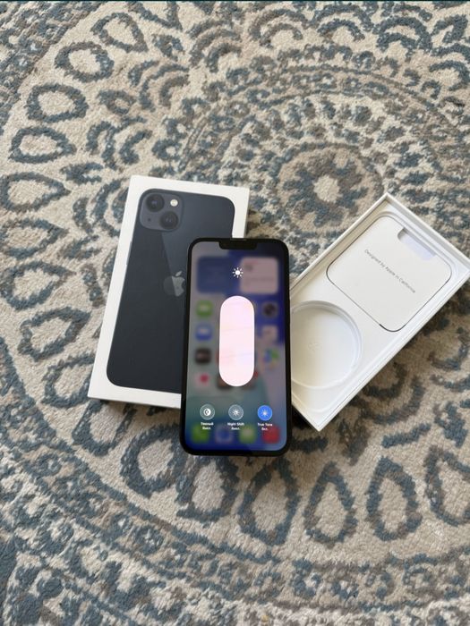 -iPhone : 13-256гб
-Емкость аккумулятора: 77%
-Fac