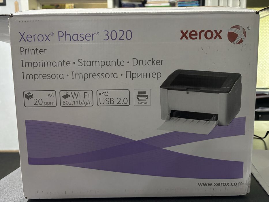 Imprimanta Wi-Fi — XEROX Phaser 3020