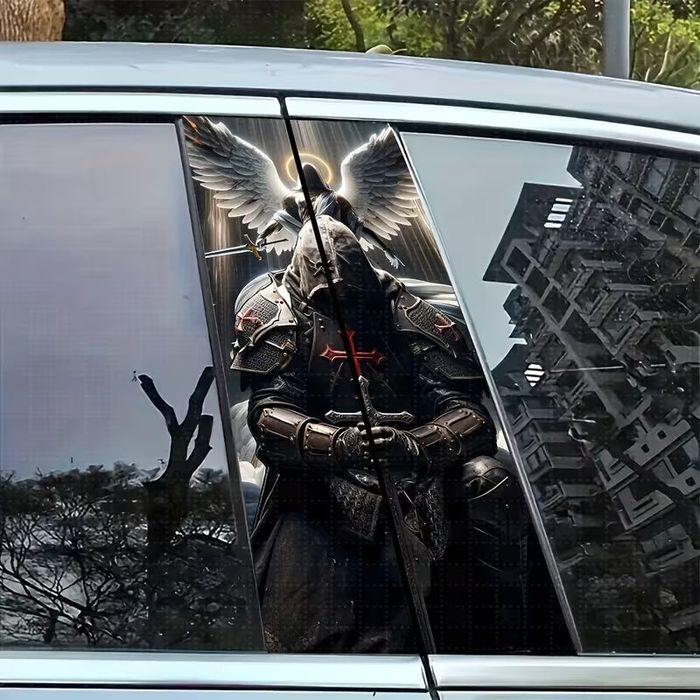 Винилови стикери за страничните колони на вратите - 2бр.