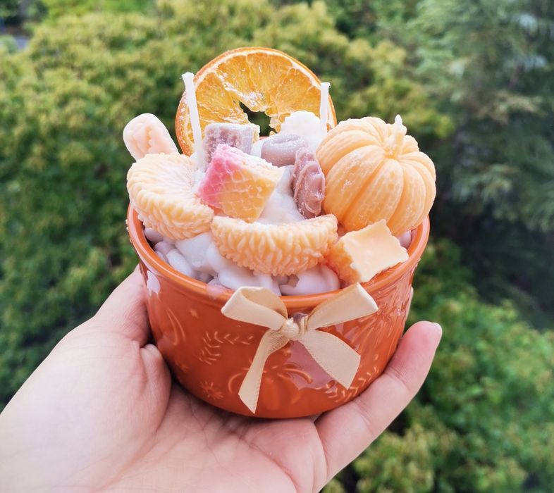 Чаши от Соев и гел восък