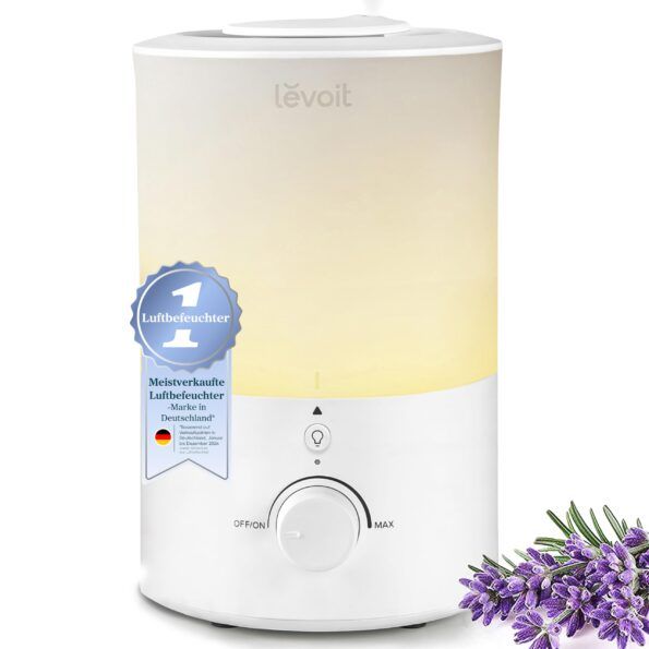 LEVOIT Dual 150 Овлажнител за въздух 3L 25ч Тих – много добро