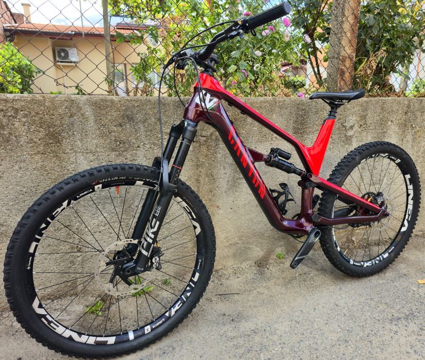 Canyon spectral CF 27.5 L 1х12 GX Full Rockshox Карбонов велосипед 4-бутални Saint Shimano