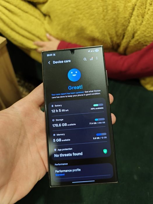 Samsung S24 ultra Graphite