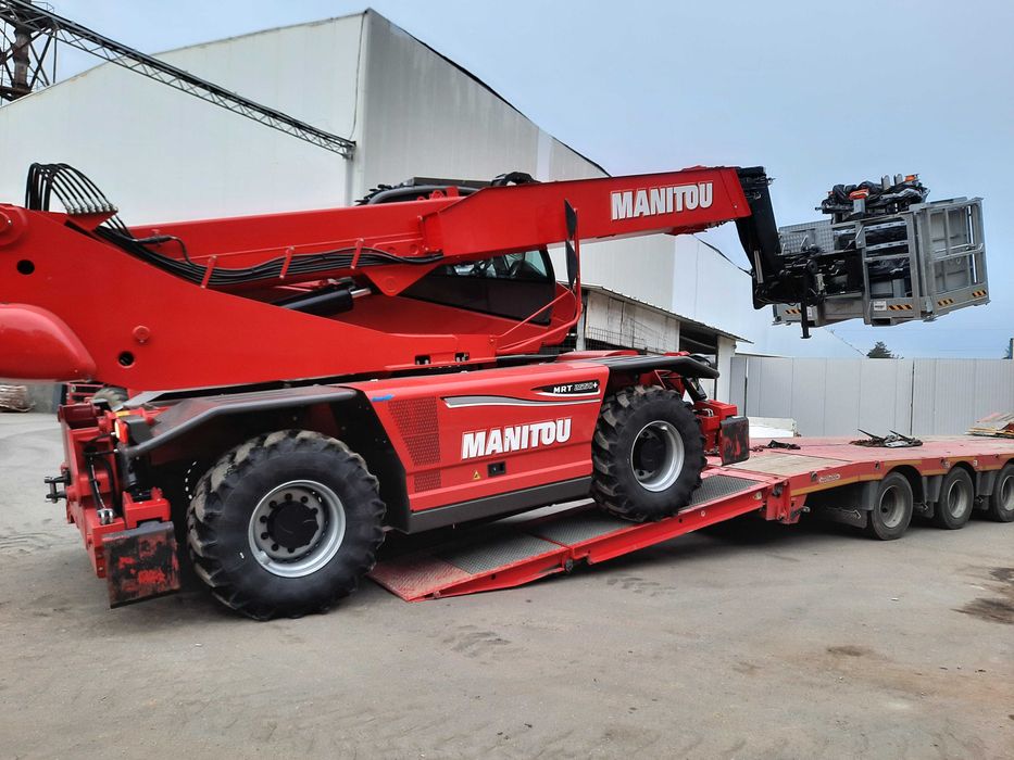 Manitou inchiriere  roto 25 m  / macara / stivuitor / Dieci / Merlo /