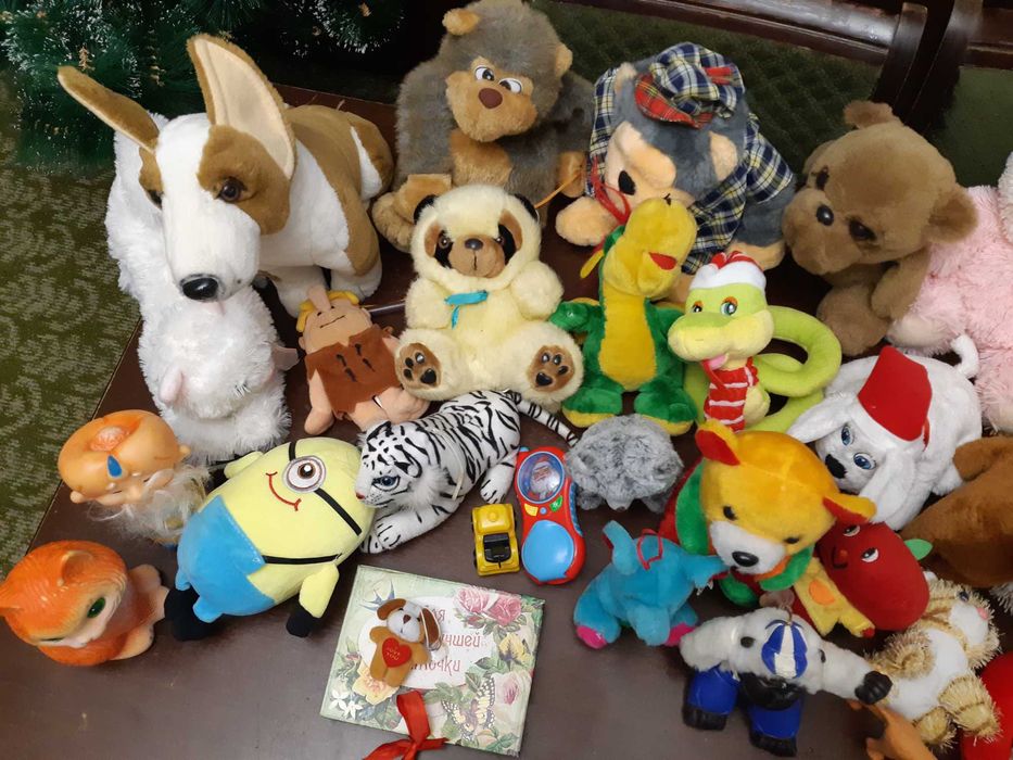 детские мягкие игрушки