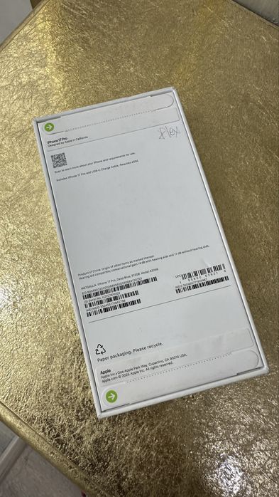 IPhone 17pro 512 gb синий,новый!