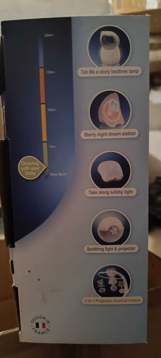 Carusel muzical cu proiector infantino