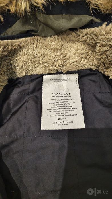 Парка от Zara оригинал