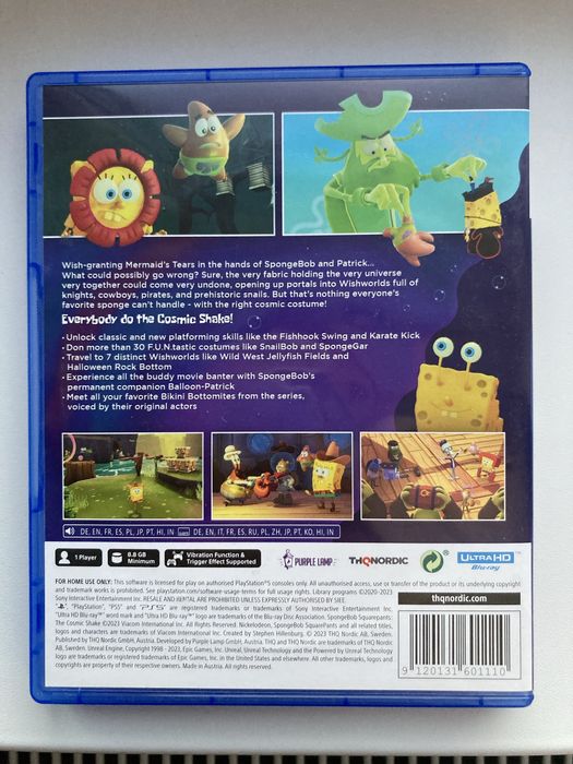 SpongeBob Squarepants — The Cosmic Shake