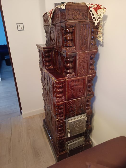 Teracota de încălzit cu combustibil solid