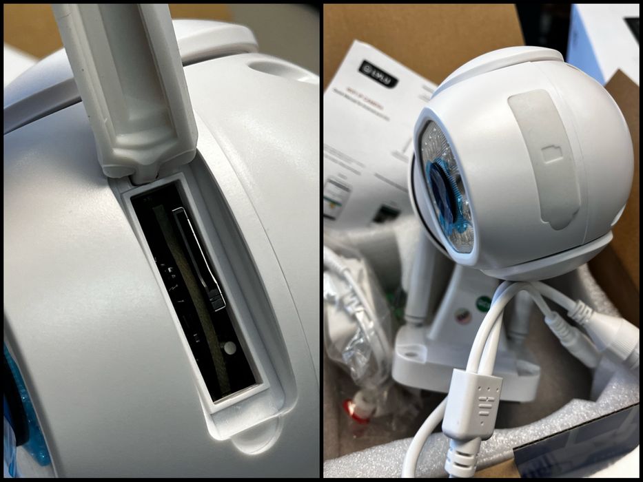 Camera ip wifi 6 mpx LYLU icsee smart безжична камера видеонаблюдение