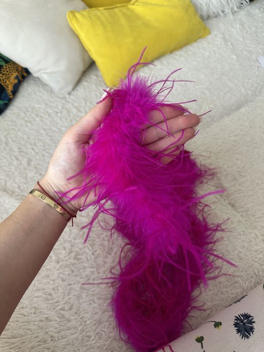 Перья страуса новые