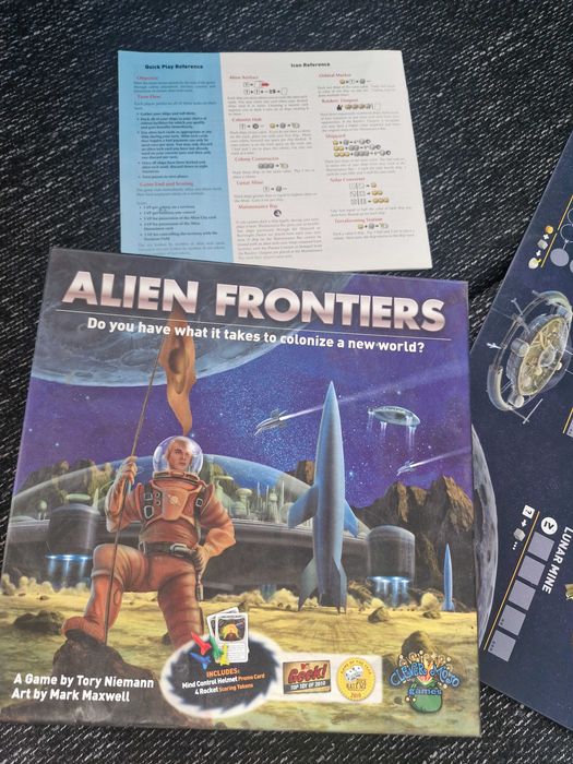 Alien Frontiers Настолна итра board game