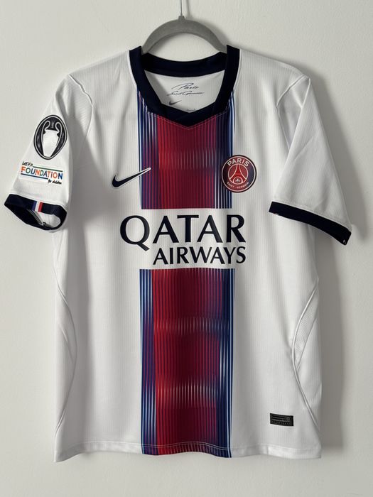 Tricou fotbal PSG Away 26/27 Dembele Doue Kvara