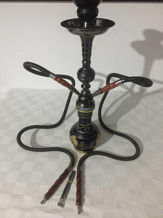 Narghilea / shisha nouă 2 furtune 60 cm. SIGILAT !