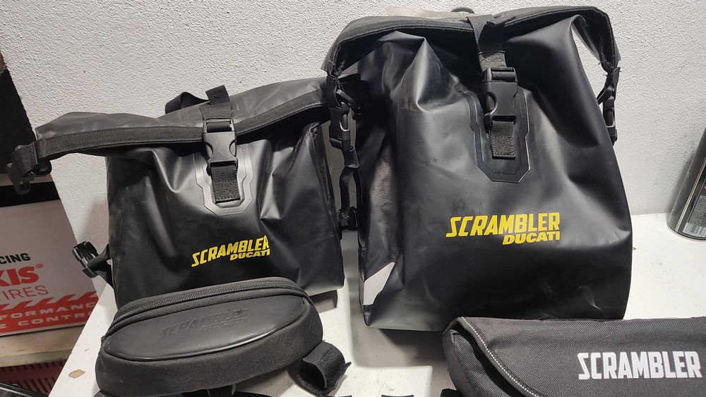 Parbriz bagaje laterale Ducati Scrambler