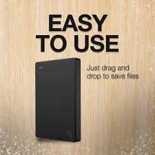 Hdd extern Seagate portable drive 2 tb,negru,sigilat