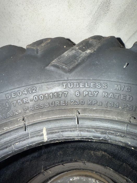 Cauciucuri ITP terracross  26/9/14 26/11/14