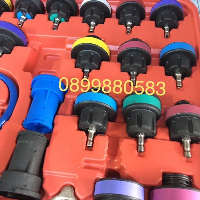 28ч Комплект за измерване налягането в радиатора и охлаждащата система