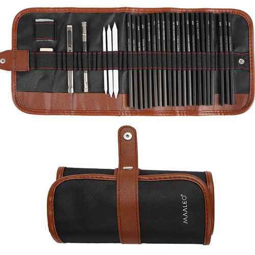 Комплект графитни моливи за рисуване / Faber castell моливи за графика