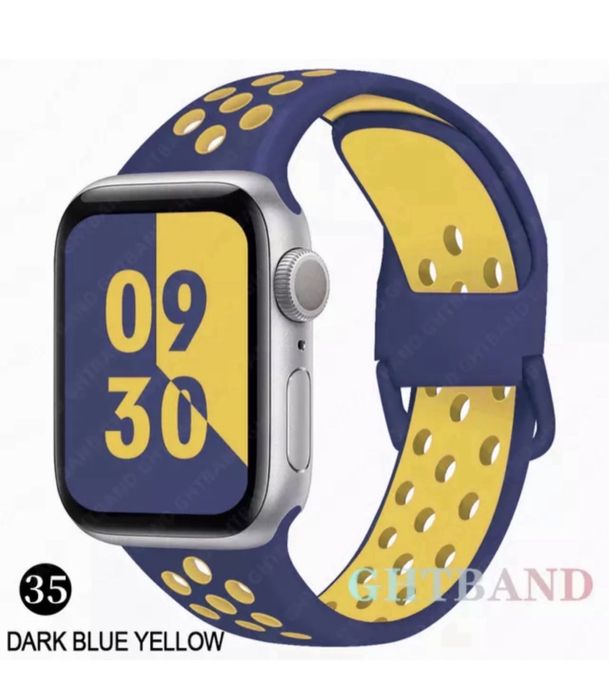 Curea Husa Sport Hoco Silicon Holes Incarcator Cablu Ceas Apple Watch