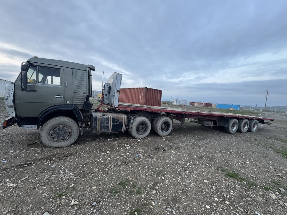 Kamaz plashatka. Камаз плошатка