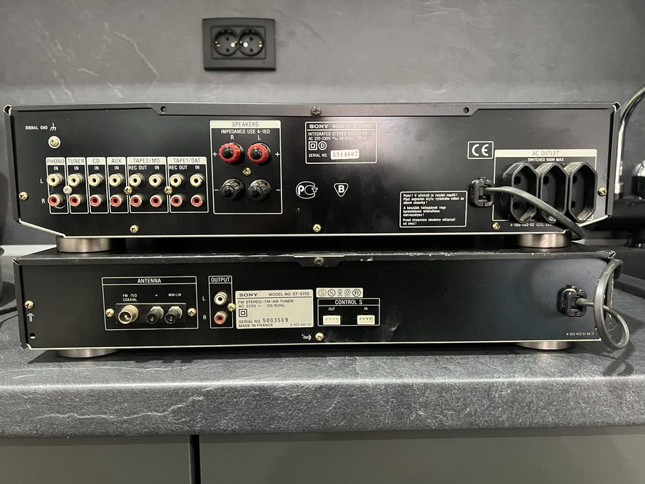 Усилвател + Стерео тунер Sony