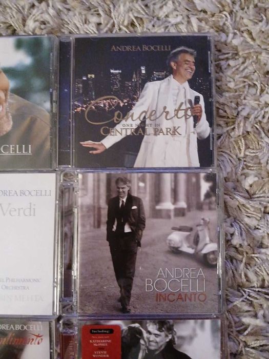Colectie 8  cd-uri  Andrea Bocelli