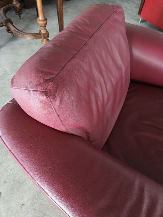 Кресло от естествена кожа