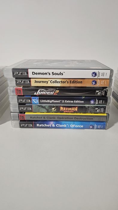 Pachet Jocuri PS3 FIFA, GTA, Spiderman, God of war, Ratchet, Sonic