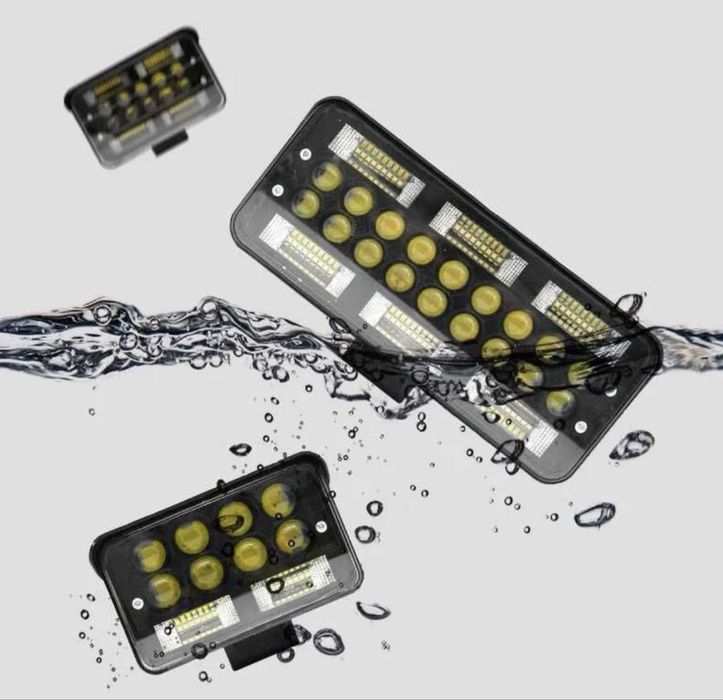 Диоден халоген с къси и дълги светлини - 12 / 24V - 199W