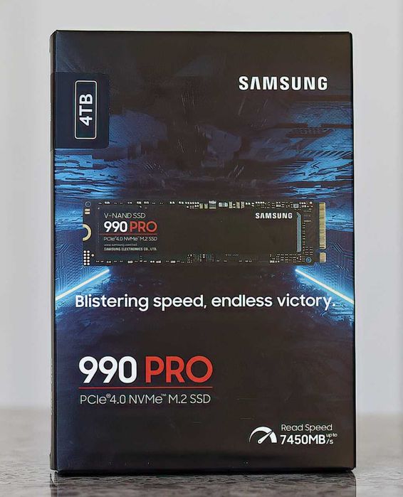 Samsung 990 PRO 4TB SSD M.2 PCIe/NVMe 2280