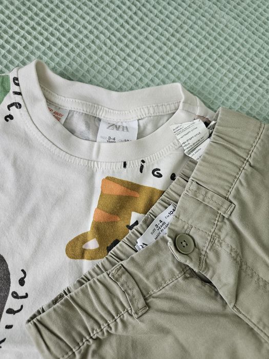 Комплект Adidas и Zara 98 размер