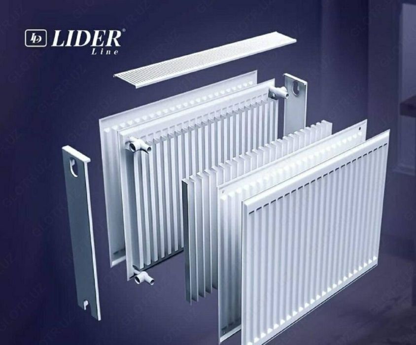Lider/Akfa po'lat panel radiatorlari