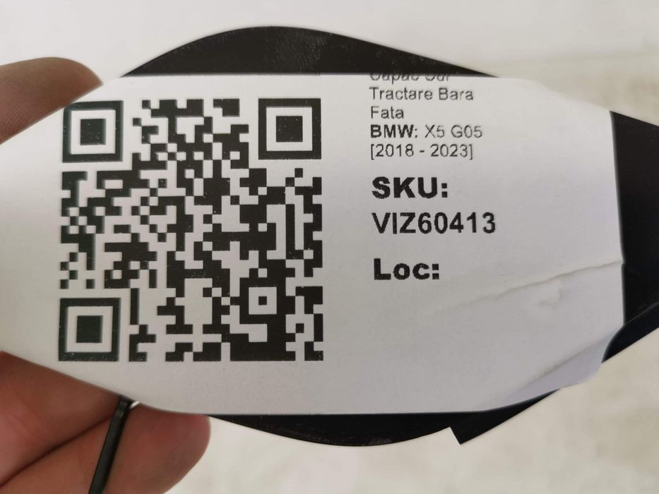 Капак За Теглич Предна Броня БМВ Х5 / BMW X5 G05 [ - ] Оригинален