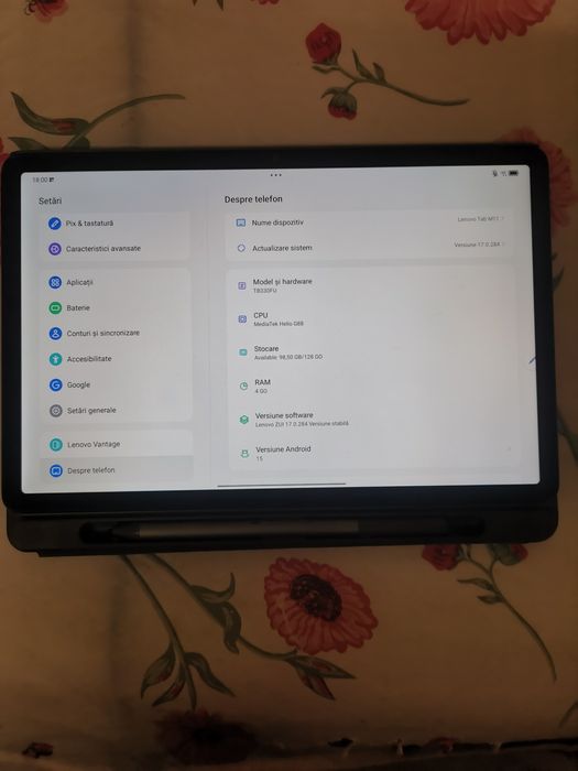 Lenovo tab m11 android 15 model 2025