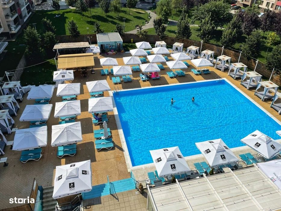 2 camere + boxa + parcare + acces piscina
